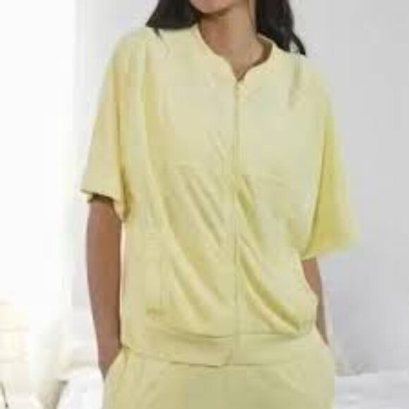 URBAN OUTFITTERS OUT FROM UNDER VALTINA TERRY TRACK SWEATSHIRT SIZE SMALL - Picture 1 of 6